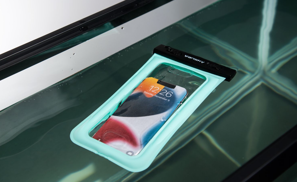 Waterproof phone pouches