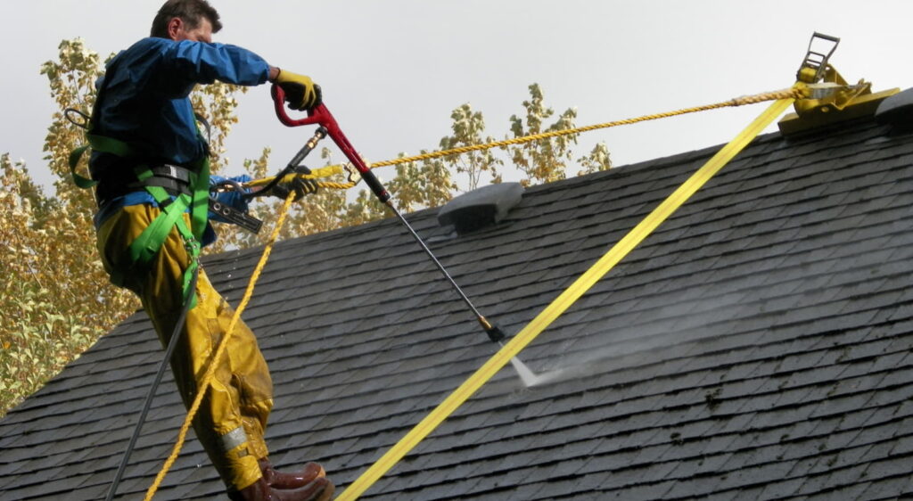 roof fall protection anchor