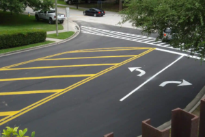 line marking on the Gold Coast